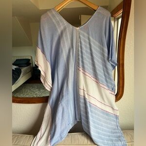 Red Carter 100% cotton beach cover up